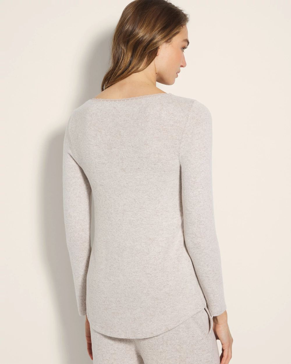 Cozyluxe Long-Sleeve Pajama Top