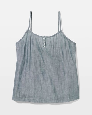 Cotton Gauze Pajama Cami click to view larger image.
