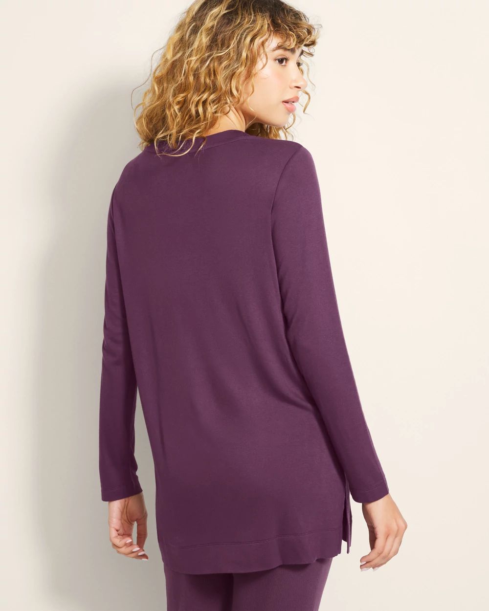 Cool Nights Long-Sleeve Pajama Tunic