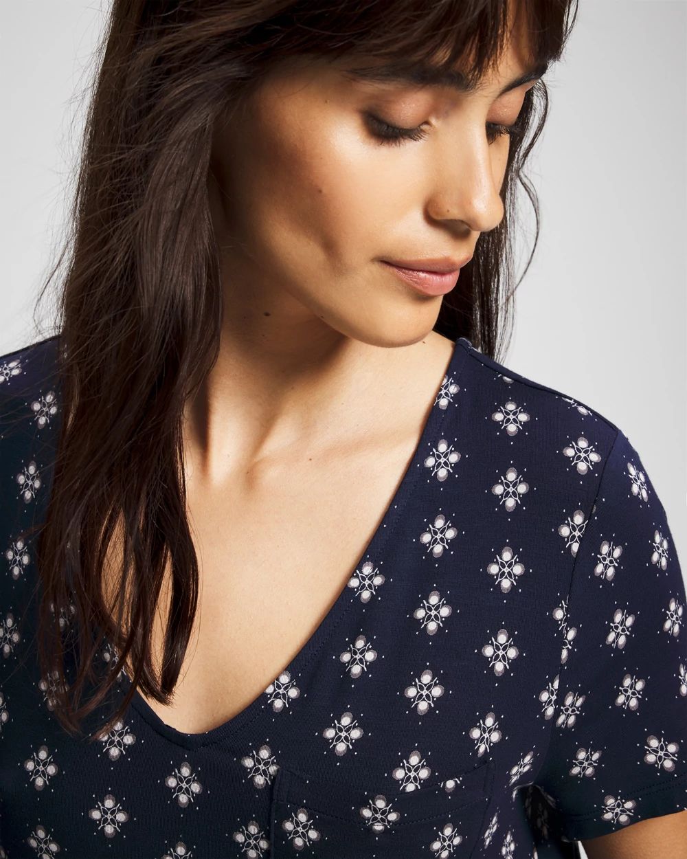 Short Sleeve Sleepshirt click to view larger image.