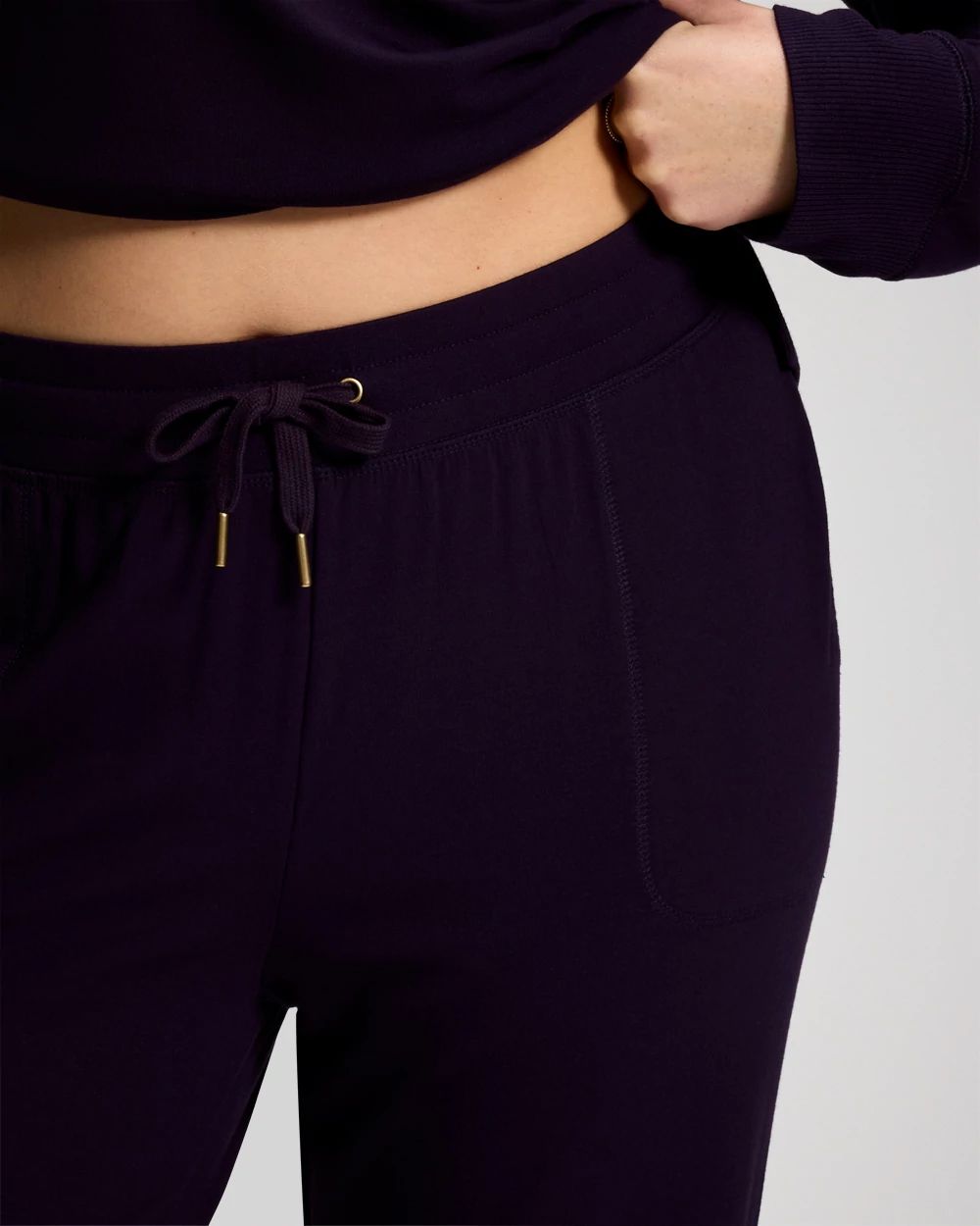 Ultra Soft Fleece Tapered Sweatpants click to view larger image.