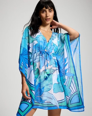 Riviera Retreat Chiffon Caftan