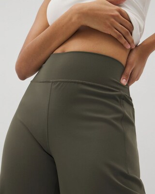 High-Waist Wide-Leg Pants click to view larger image.