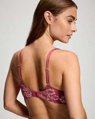 Romantic Lace Lightly Lined Perfect Coverage Bra click to view larger image.