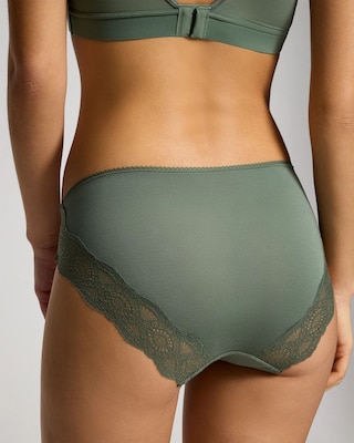 Embraceable Hipster Panty Crochet Lace click to view larger image.