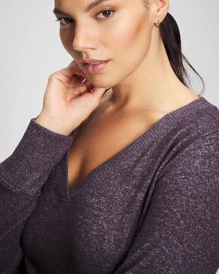 Long Sleeve Pajama Tee click to view larger image.