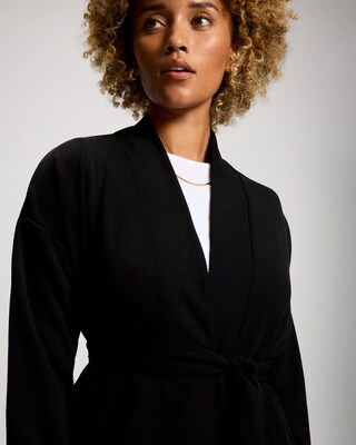 Modern Modal Relaxed Belted Wrap click to view larger image.