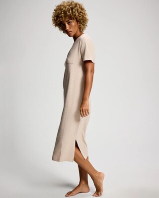 Short-Sleeve Long Sleepshirt click to view larger image.