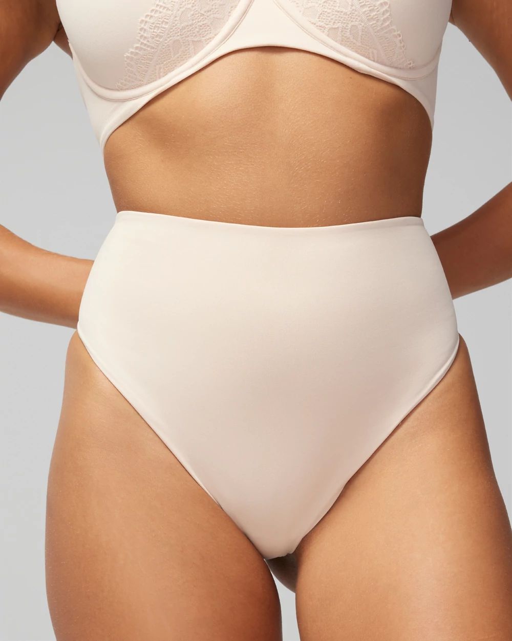 Vanishing Tummy High-Waist Thong Panty