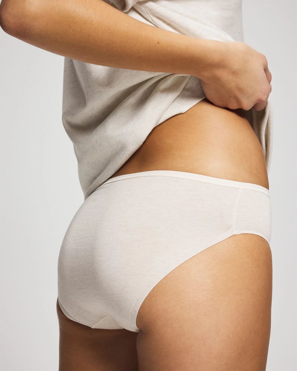 Vanishing Edge Cotton Hipster Panty