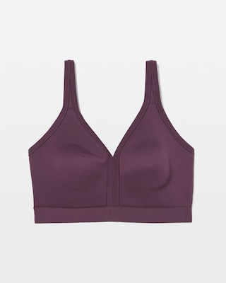 Wireless Unlined Full Coverage Bra click to view larger image.