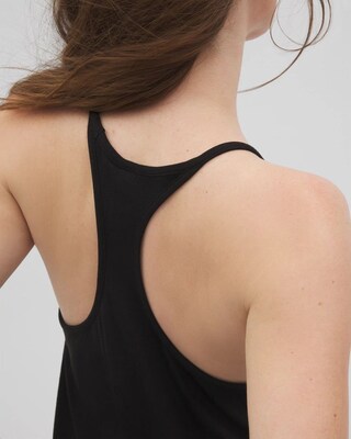 Lightweight Rib Knit Pajama Cami click to view larger image.