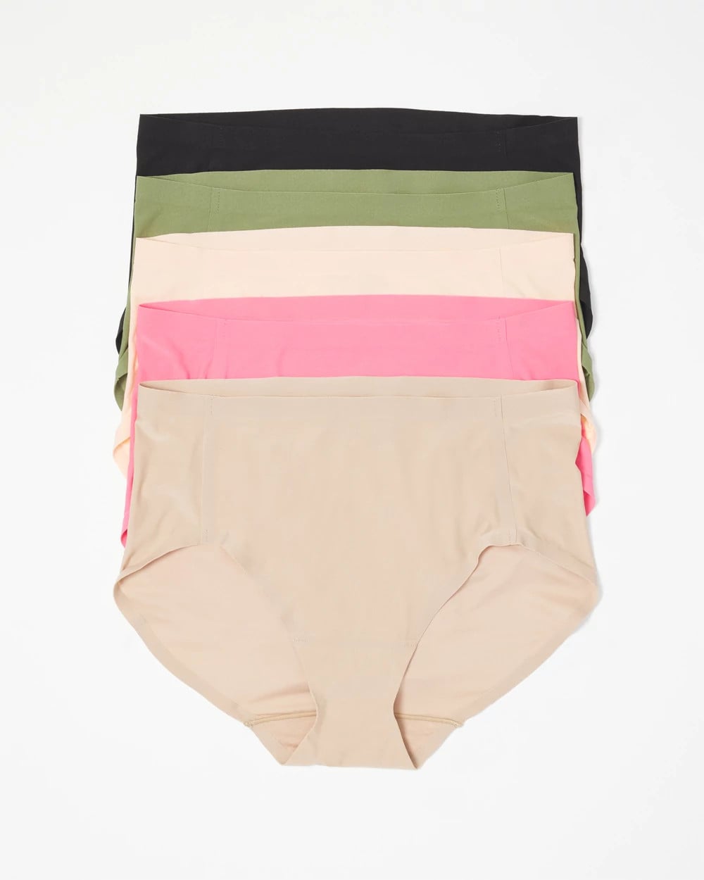 Soft Stretch Modern Brief Panty 5 Pack