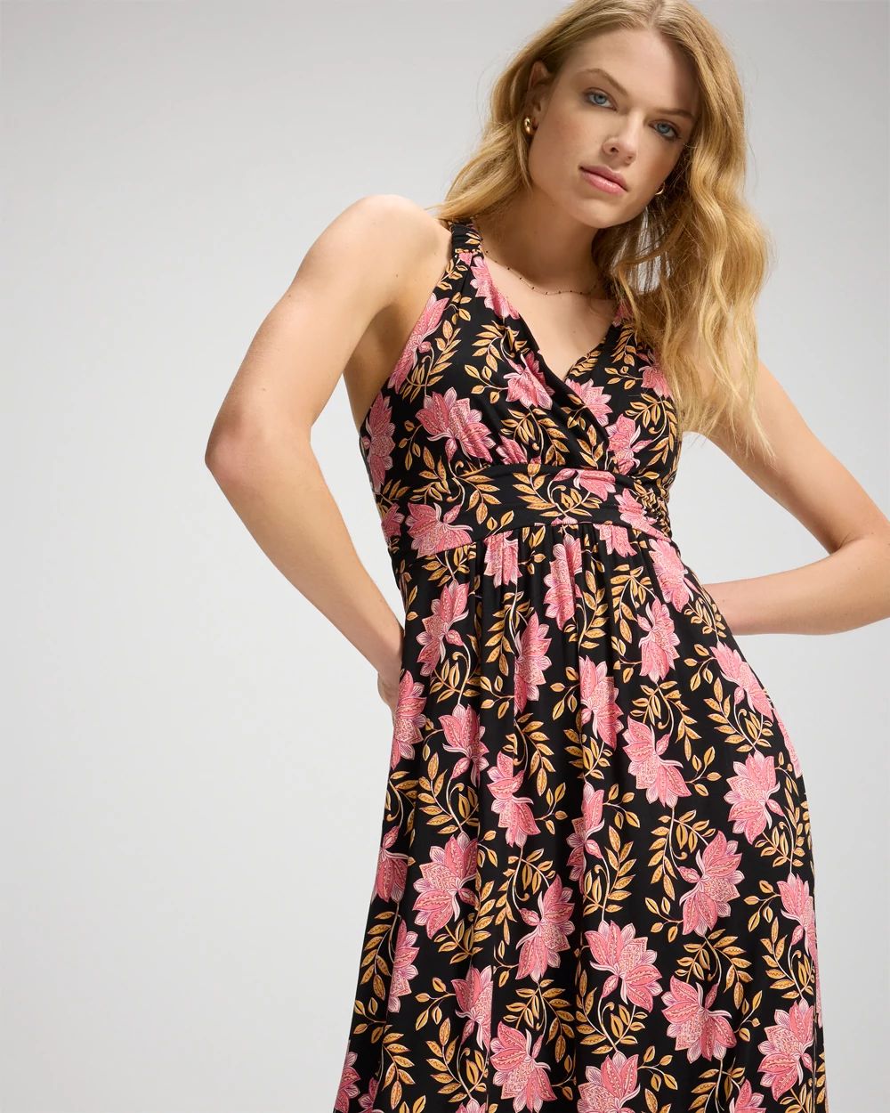 Crossback Maxi Bra Dress click to view larger image.