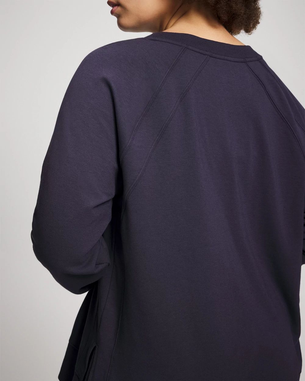 Essential Terry Crewneck Sweatshirt click to view larger image.