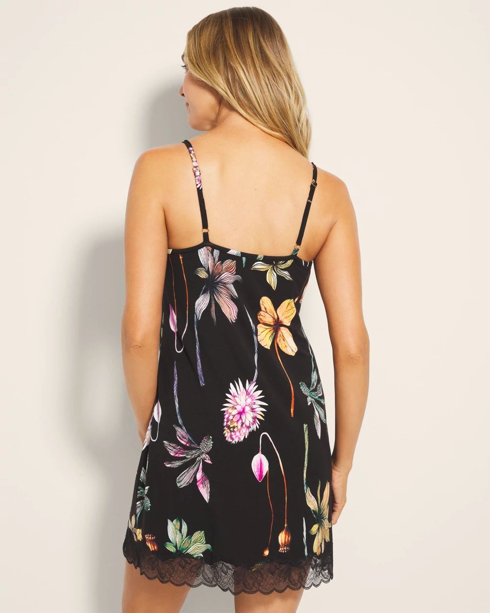 Lace-Trim Chemise click to view larger image.