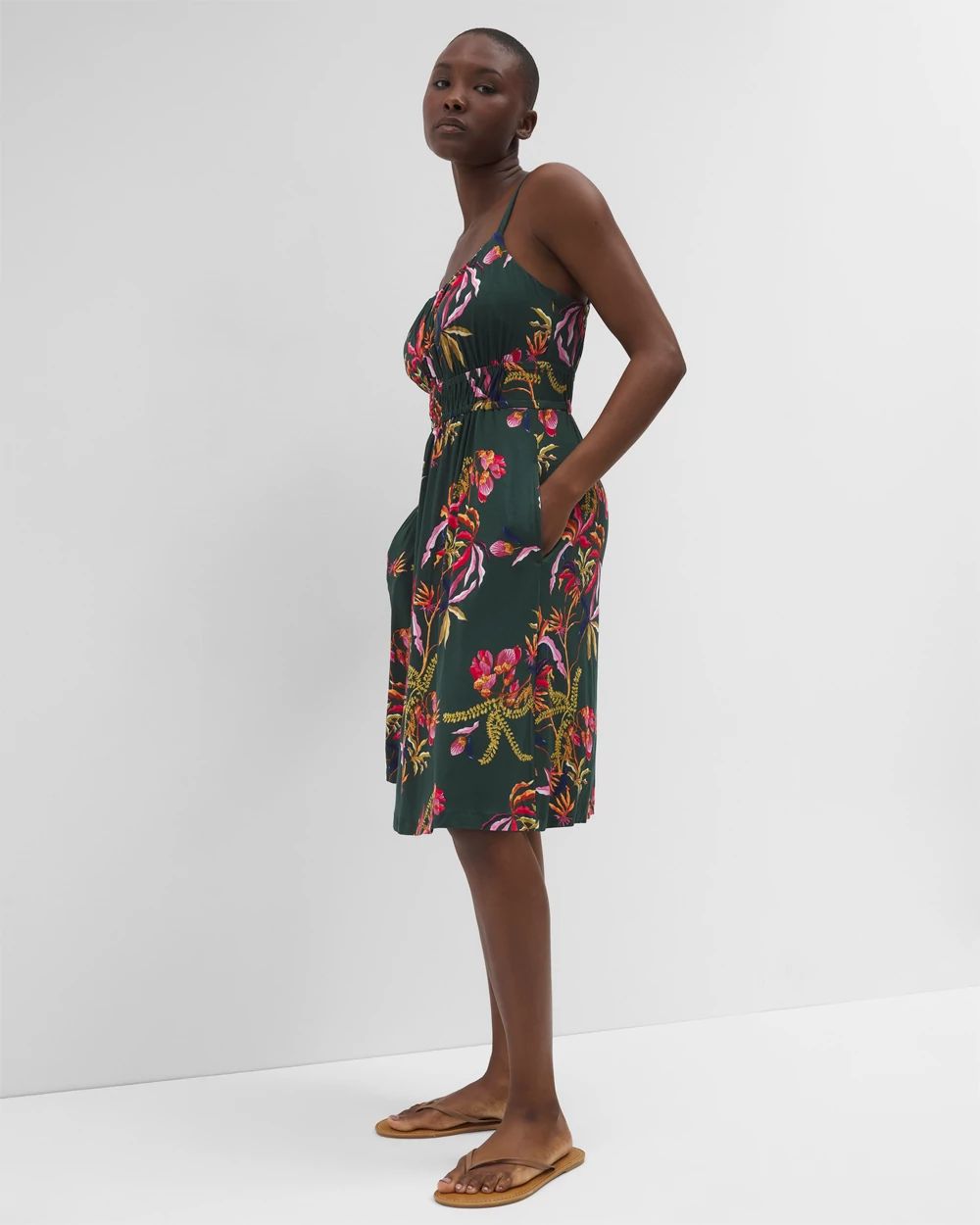 Soft Jersey Paradiso Short Bra Dress