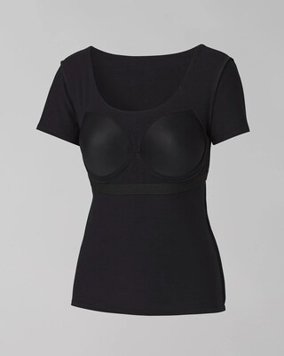 Ultimate Tee With Built-In Bra