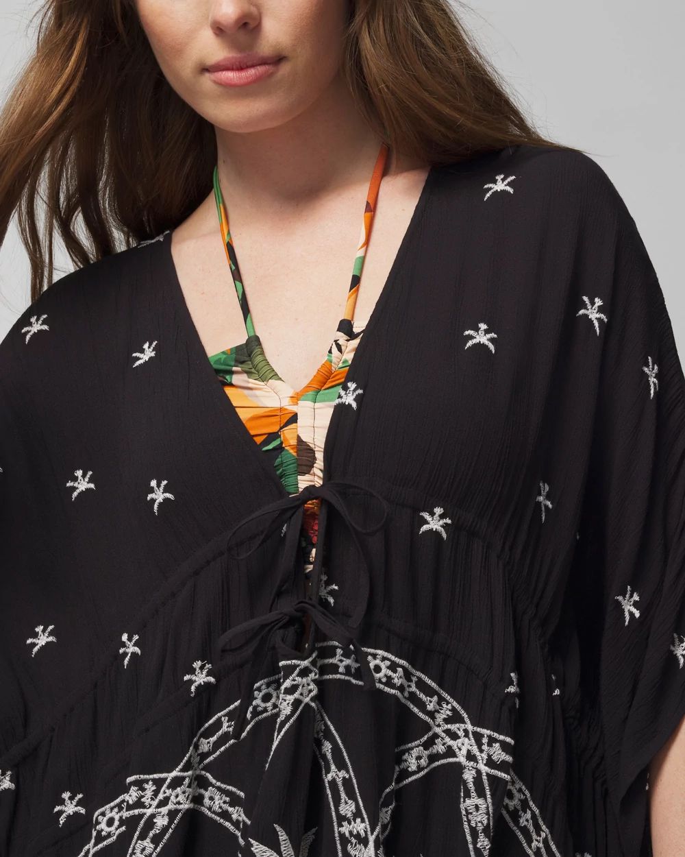 Soma Swim Embroidered Cover-Up