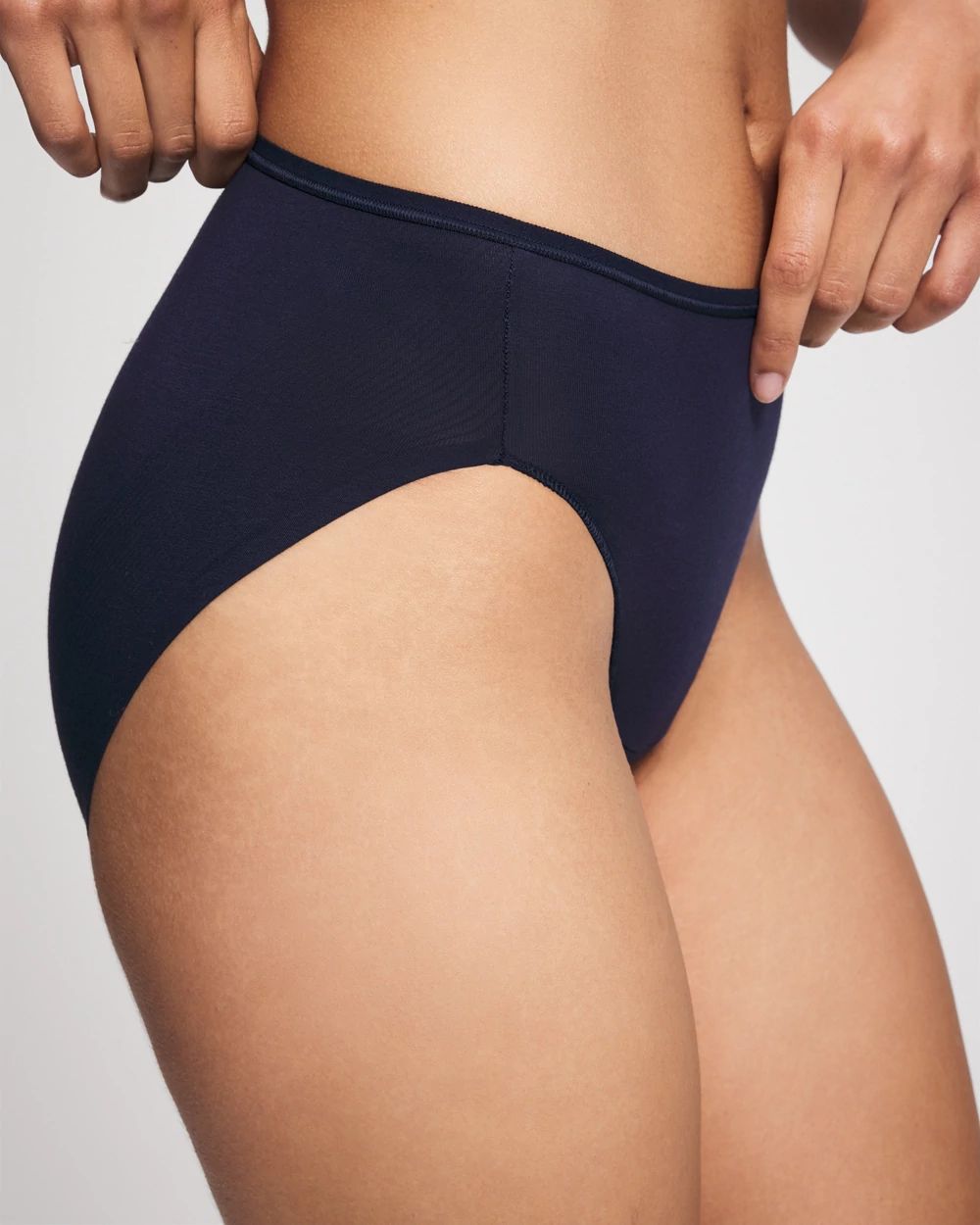 Vanishing Edge Cotton High Leg Panty