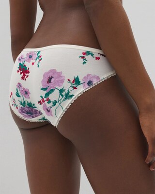 Bikini Panty with Enchanting Lace click to view larger image.