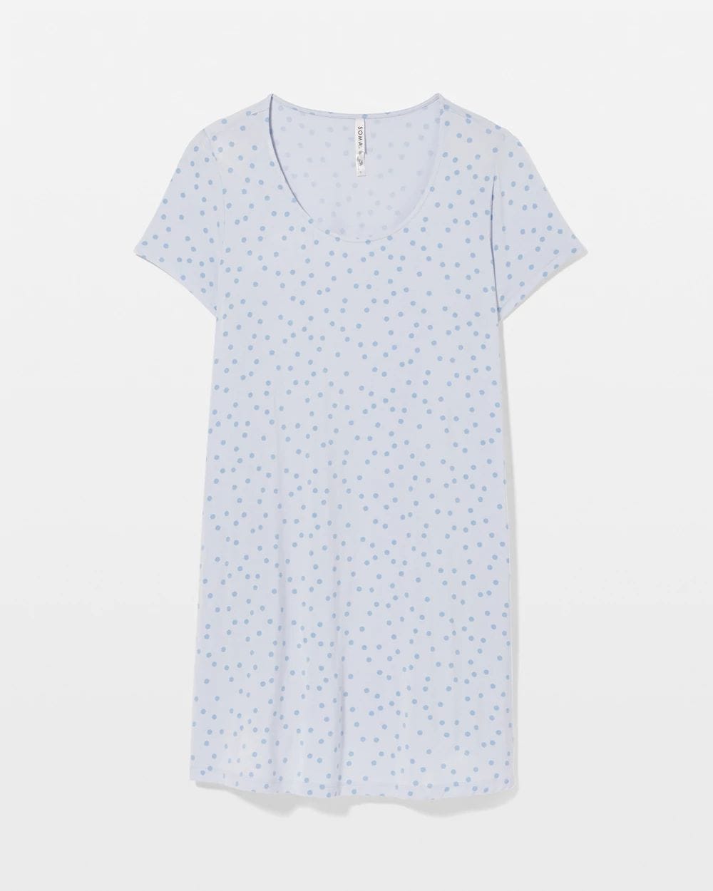 Cool Nights Short Sleeve Scoop Neck Sleepshirt