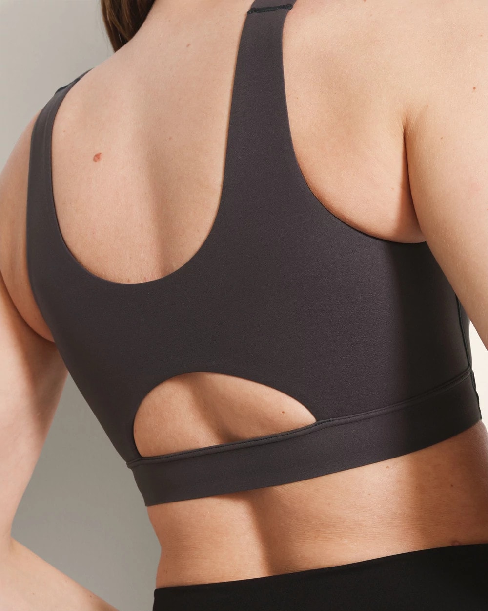 High-Neck Yoga Bra