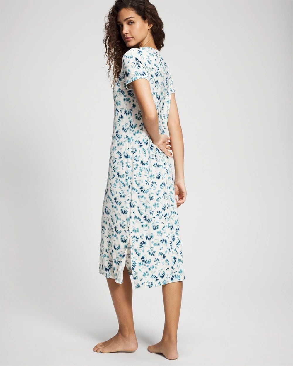 Cool Nights Short Sleeve Long Sleepshirt