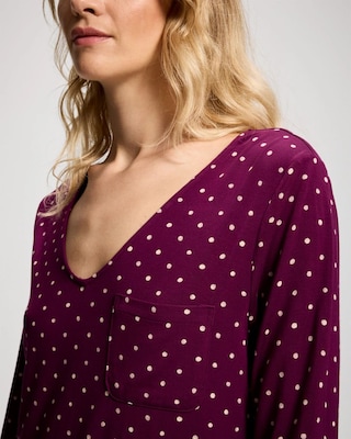 Long-Sleeve Sleepshirt click to view larger image.