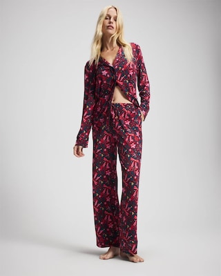 Printed Pajama Pant
