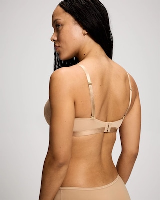 Lightly Lined Smooth Lace Perfect Coverage Bra click to view larger image.