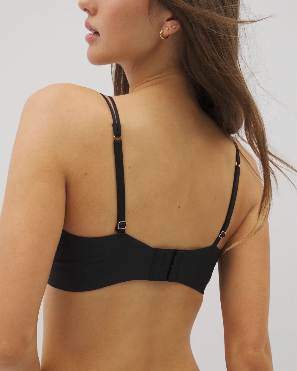 Geo Lace Trim Bralette