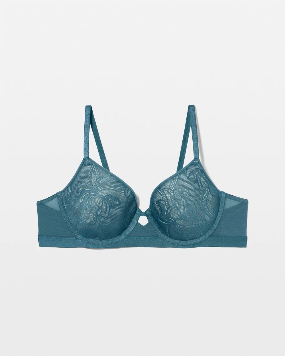 Lightly Lined Smooth Lace Perfect Coverage Bra click to view larger image.