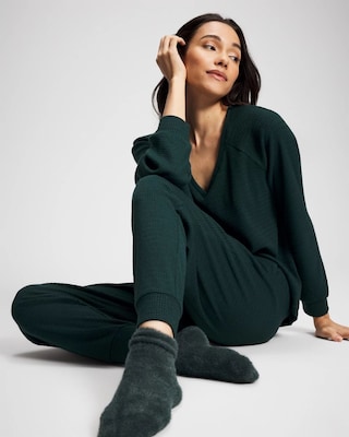 Banded Pajama Bottom click to view larger image.