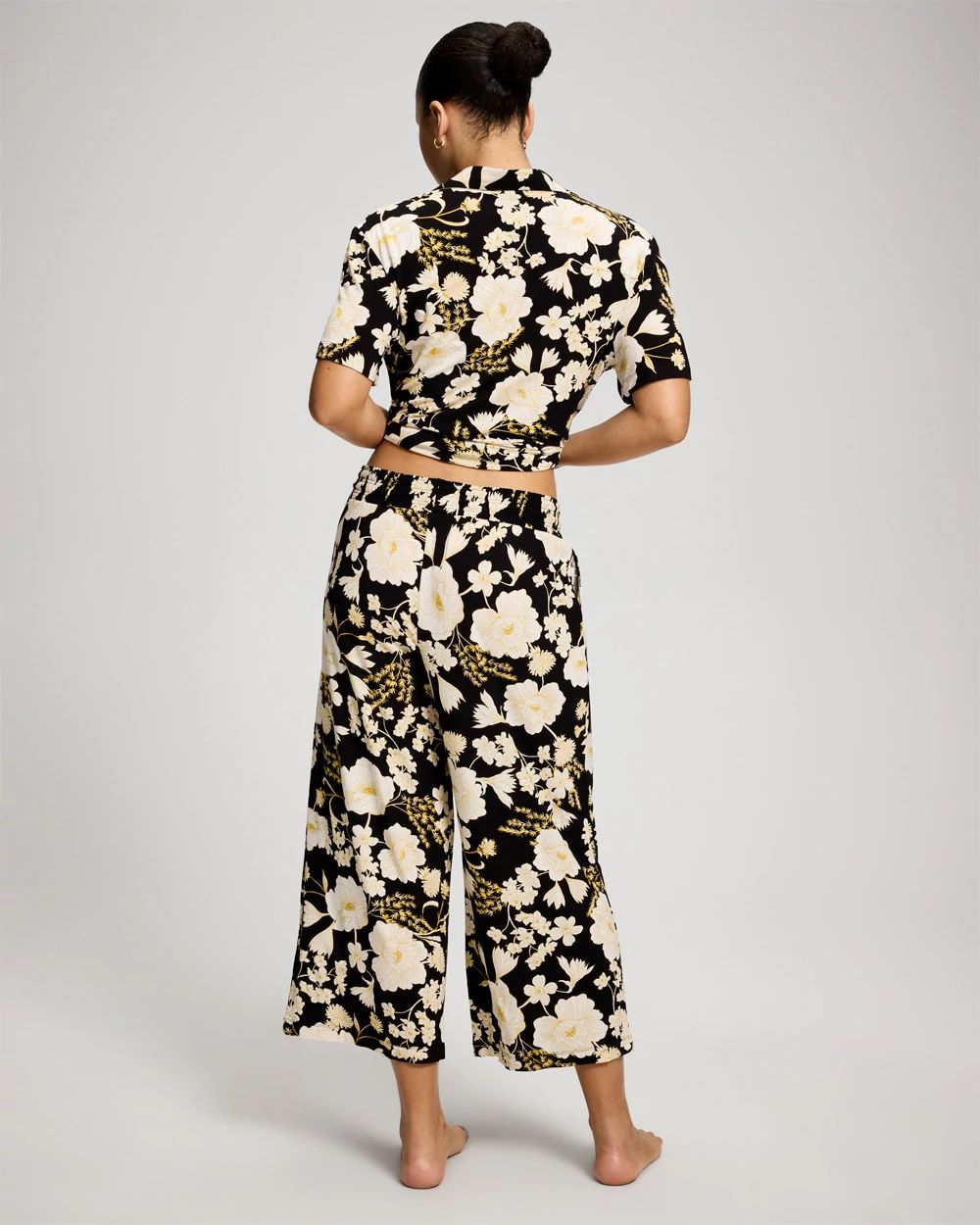 Cool Nights Cropped Pajama Pants