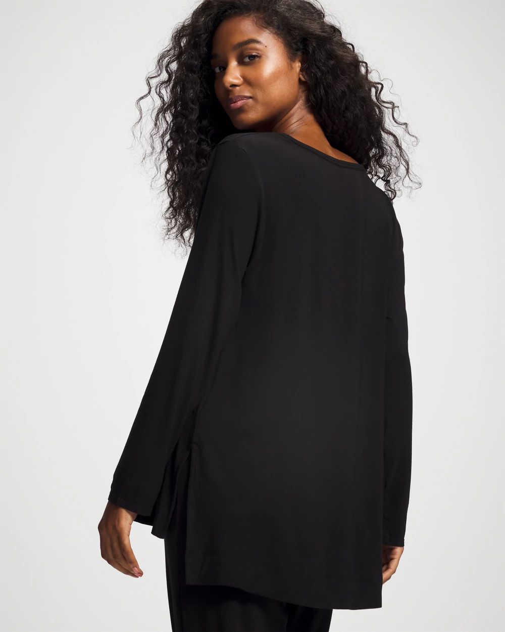 Long Sleeve Pajama Tee click to view larger image.