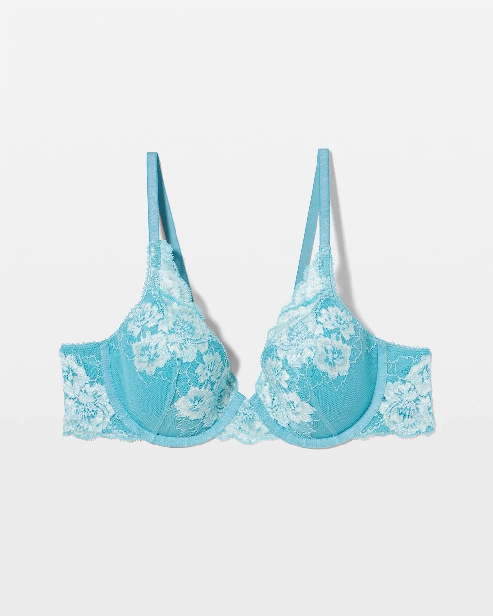 Romantic Lace Lightly Lined Perfect Coverage Bra click to view larger image.