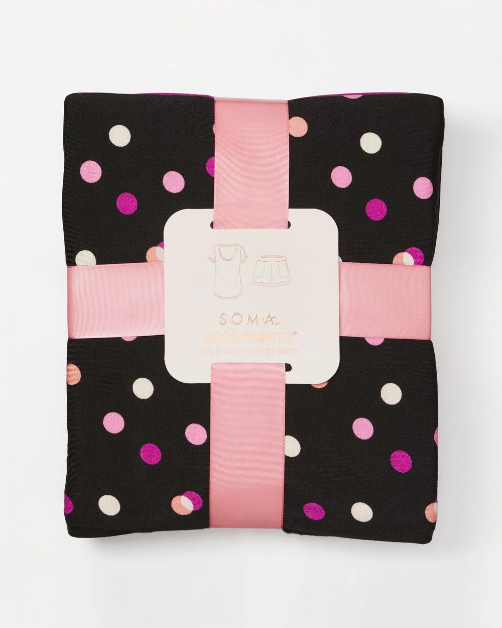 Cool Nights Packaged Short-Sleeve Short Pajama Set
