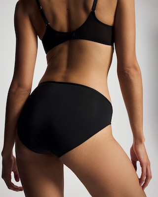 Tattoo Lace Embroidered High Leg Panty click to view larger image.