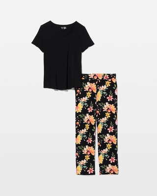 Packaged Short-Sleeve Pant Pajama Set click to view larger image.