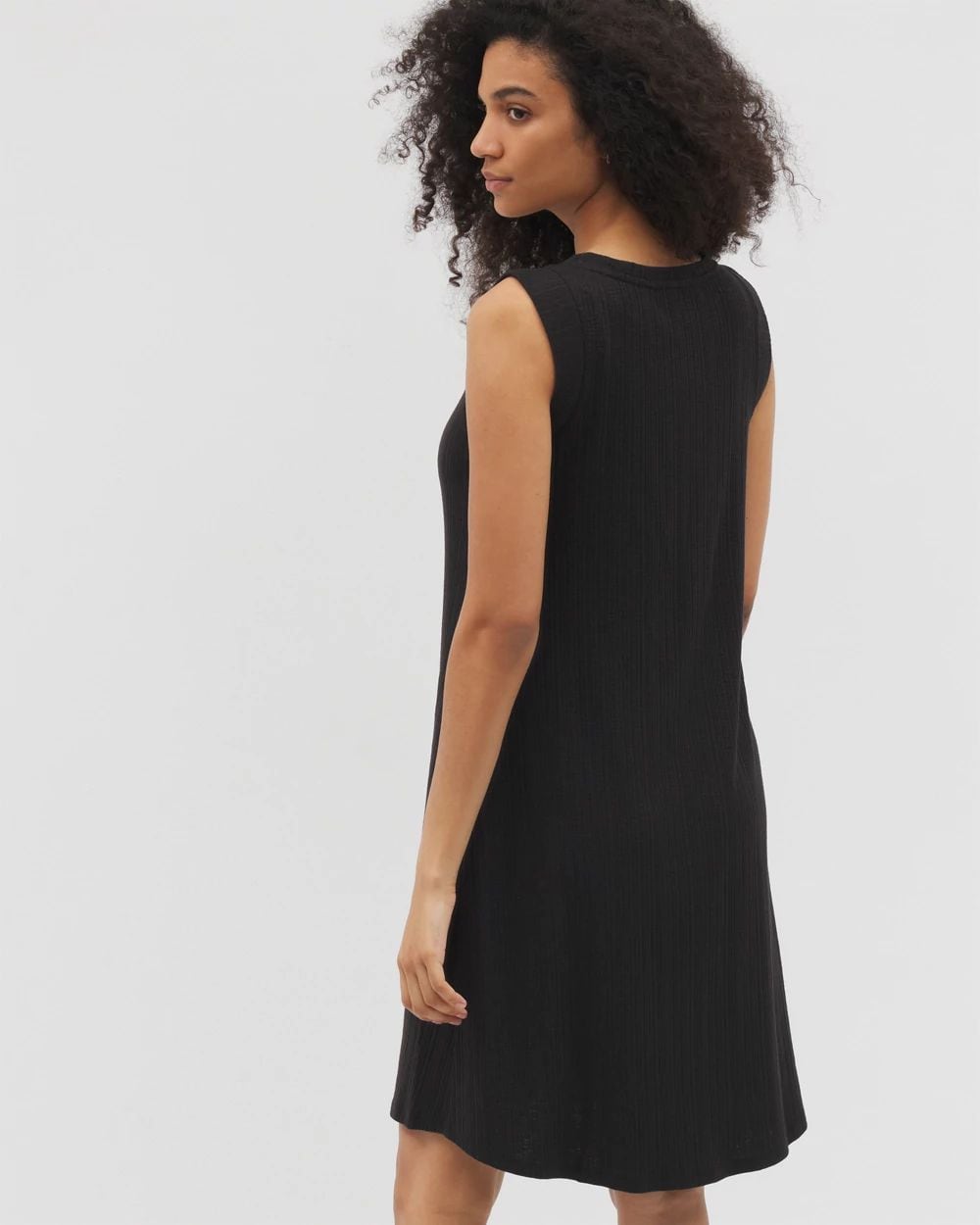 Rib Lounge Short Dress