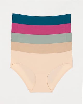 Soft Stretch Hipster Panty 5 Pack