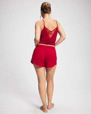 Lace Relaxed Pajama Short click to view larger image.