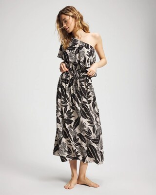 Island Time Ruffled Midi Dress