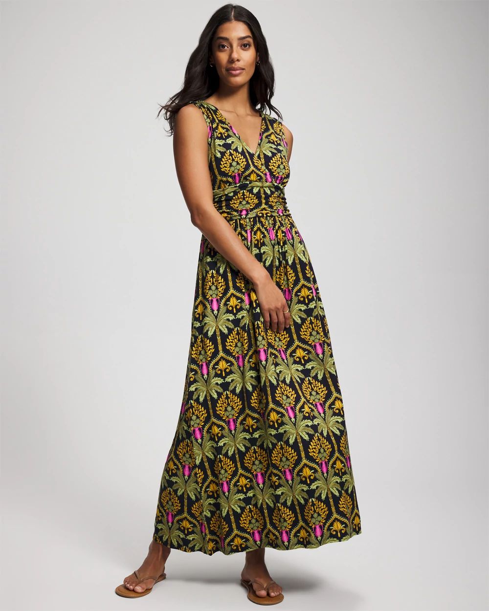 Soft Jersey Goddess Maxi Bra Dress