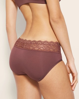 Hipster Panty with Enchanting Lace click to view larger image.