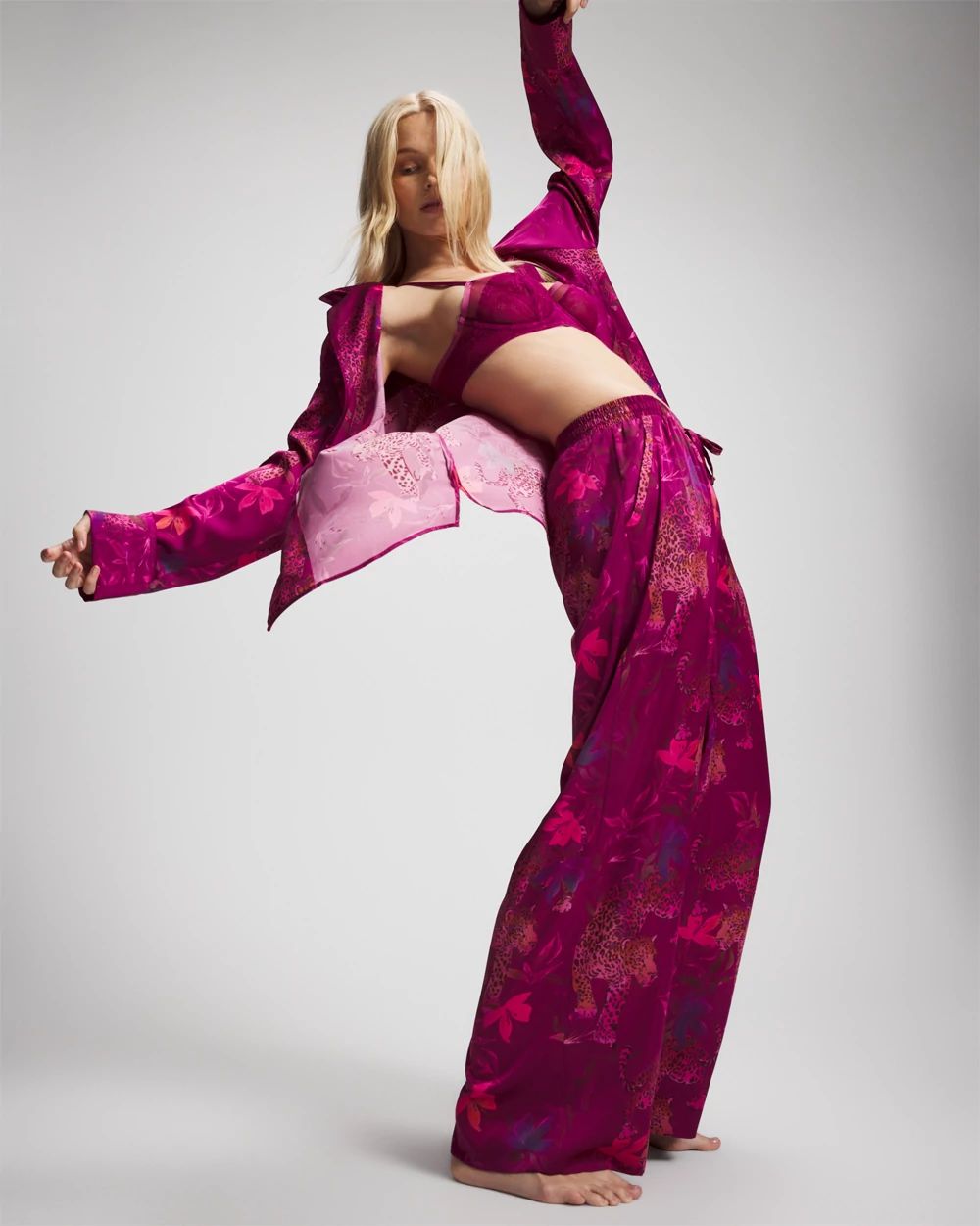 Satin Pajama Pants