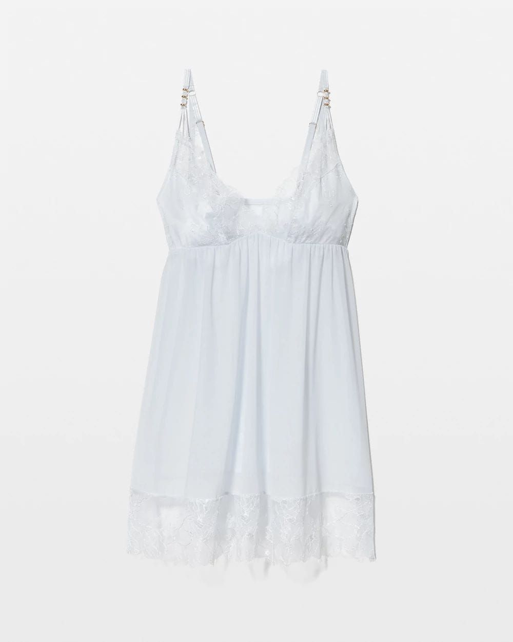 Mesh and Lace Chemise click to view larger image.