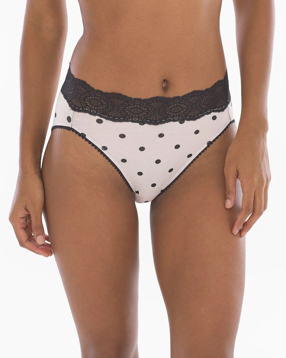 Embraceable Super Soft Geo High Leg