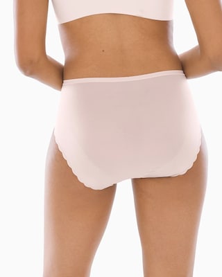Microfiber Scallop Modern Brief